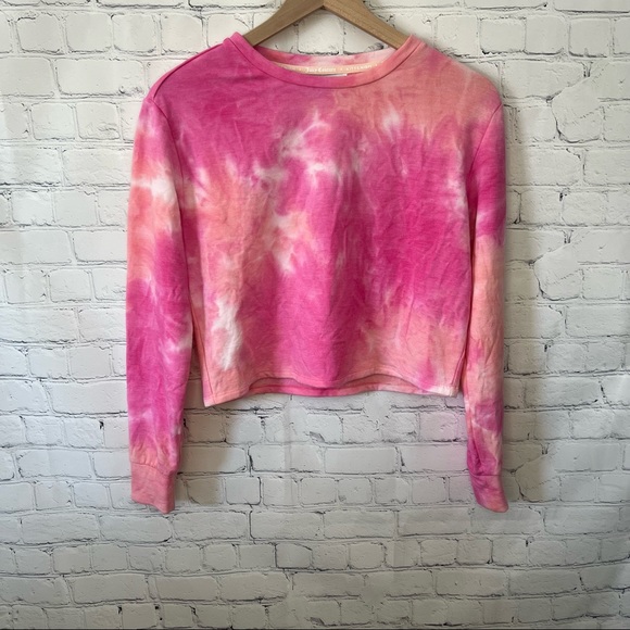 Kittenish x Juicy Couture Tie Dye Boxing Long Sleeve Top Pink Size Small NWT - Picture 4 of 13